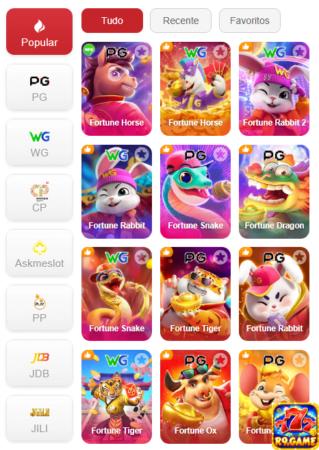 Experiência de Jogos r9game.com